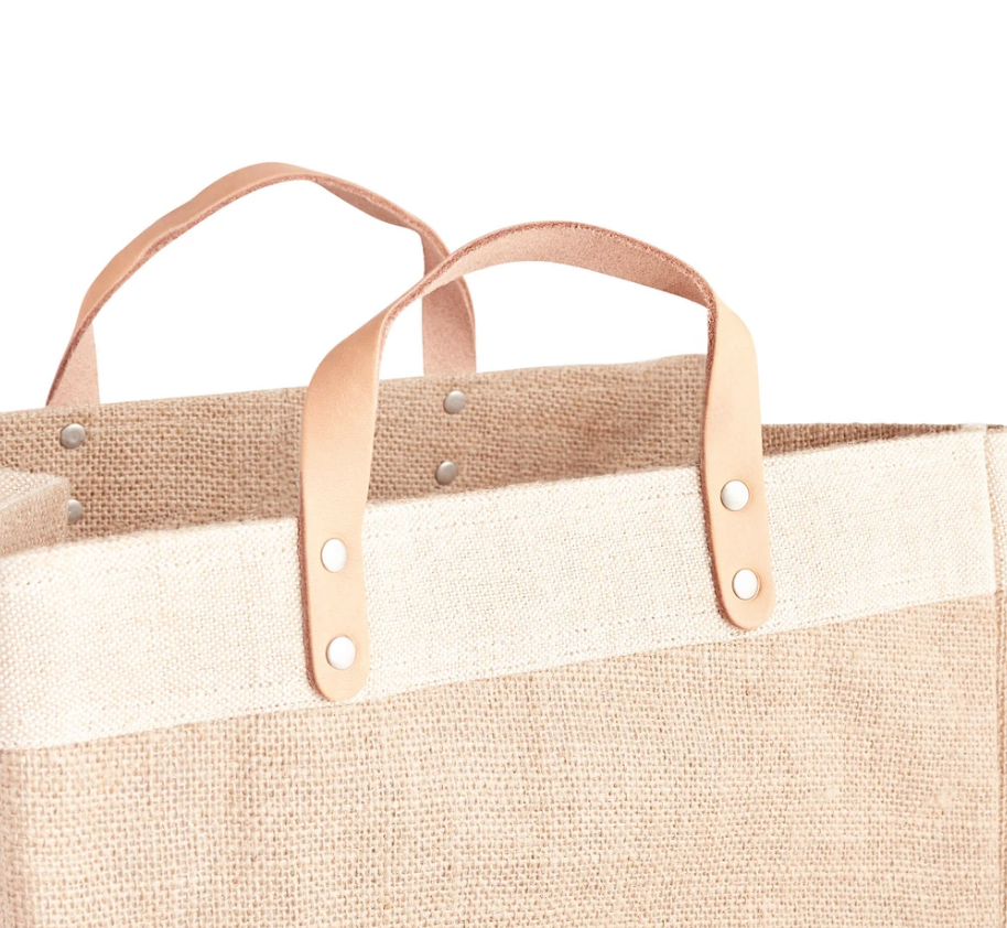Mercado Bag Bianca -Black&Cream-